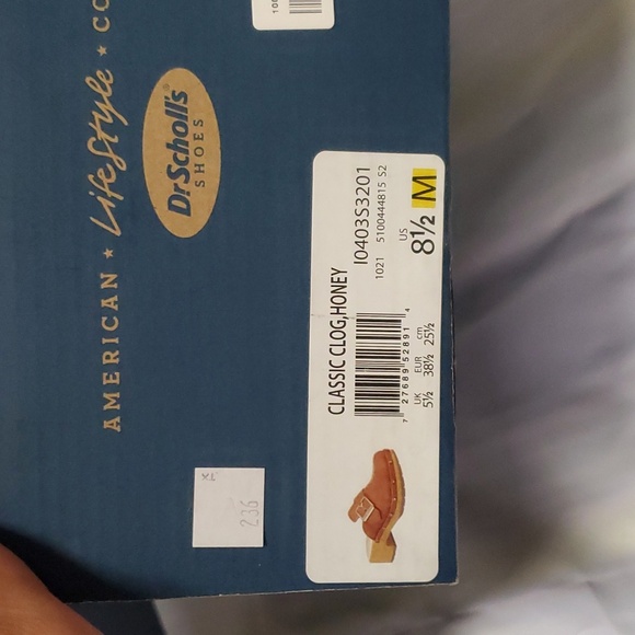 Dr. Scholl'S  Womens Classic Faux Leather Slip on Clogs - Picture 9 of 9